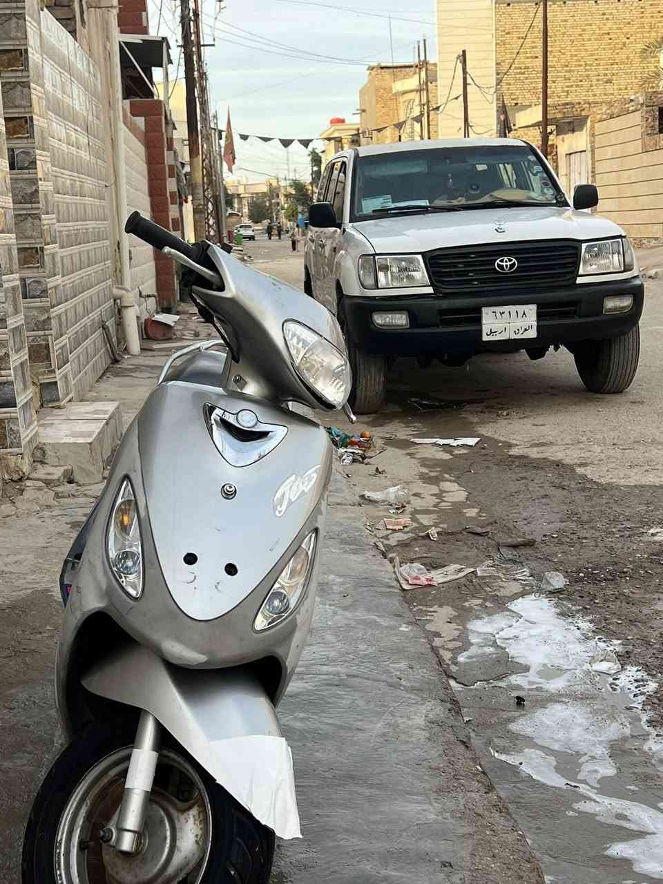 سلام عليكم دراجه ماكس منغولي من بغداد معدل وشلعه وختم واحد ويه المكينه إذا المكينه مفتوحه ترجعها عليه  قفلها 775 مكاني عماره هذا رقمي ***********
