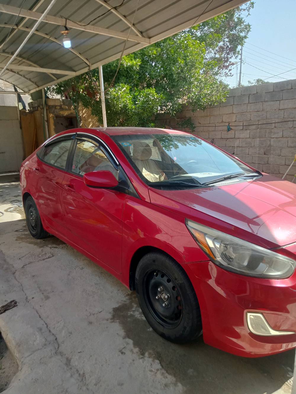 سلام عليكم اكسنت للبيع وارد كندي حادث سرقه قطع مكينه 1600بلكارتون تبريد ثلج السياره كير ومكينه وحداديه وتايرات بلكارتون رقم بابل بسمي سياره جاهزه مابيها كل نقص هزه قبل سبوعين مسويلها مكانها كربلاء السعر 87 وبيها مجال ***********