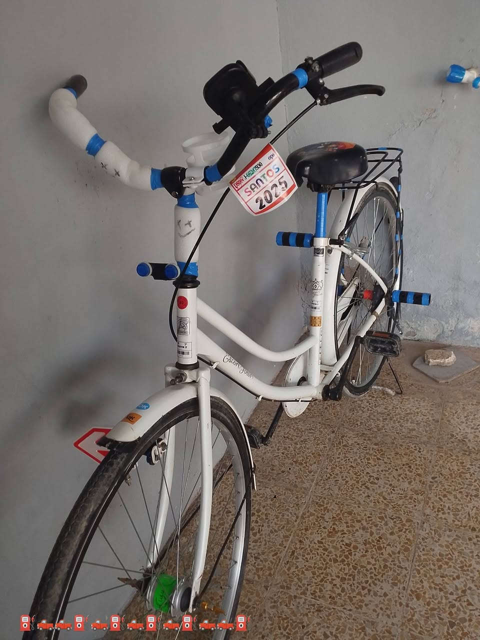 السلام عليكم باسكل للبيع موديل 2020🚴كلشي بي شغال النظافه كدام العين  السعر 115مجال للطيبين رقم الموبايل ***********
