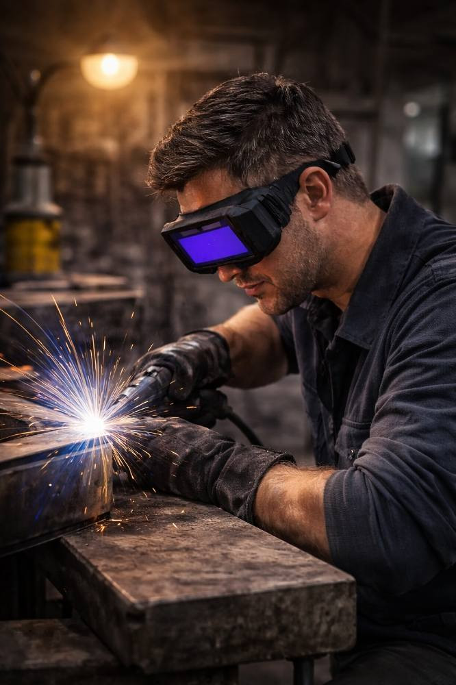 📢عرض بسعر مناسب وعلى الفحص
🛠️✨ نظارة لحام ذكية بتقنية التعتيم الأوتوماتيكي لحماية العين أثناء اللحام بكل أمان وراحة.
تعتم العدسات تلقائياً عند ظهور الشرر وتعود طبيعية بعد التوقف 👓⚡
خفيفة ومريحة وتعمل بالطاقة الشمسية، مناسبة لللحامين والفنيين وأعمال الصيانة اليومية.
🔹 تعتيم ذكي سريع
🔹 تعمل بالطاقة الشمسية ☀️
🔹 حماية قوية من الشرر والوهج
🔹 تصميم خفيف ومريح
🔹 مناسبة لجميع أعمال اللحام 🛠️


**إذا كنت صاحب هذا الإعلان وتريد حذفه لأي سبب، رجاءا أرسل رسالة إلى الدعم الفني**