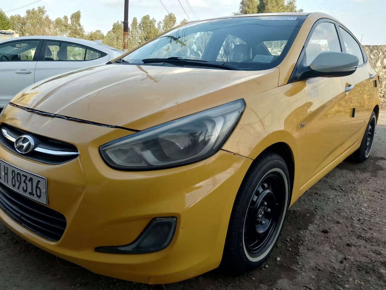 اكسنت 16خليجي مصفرة هيئة وغرامات رقم بغداد مشروع وطني تحويل ثاني يوم  مكفولة من الضربه بس طخات بجاملغات الماميه مكان السيارة الديوانية الدغارة ***********التصال السعر 90وبيهة مجال بسيط
