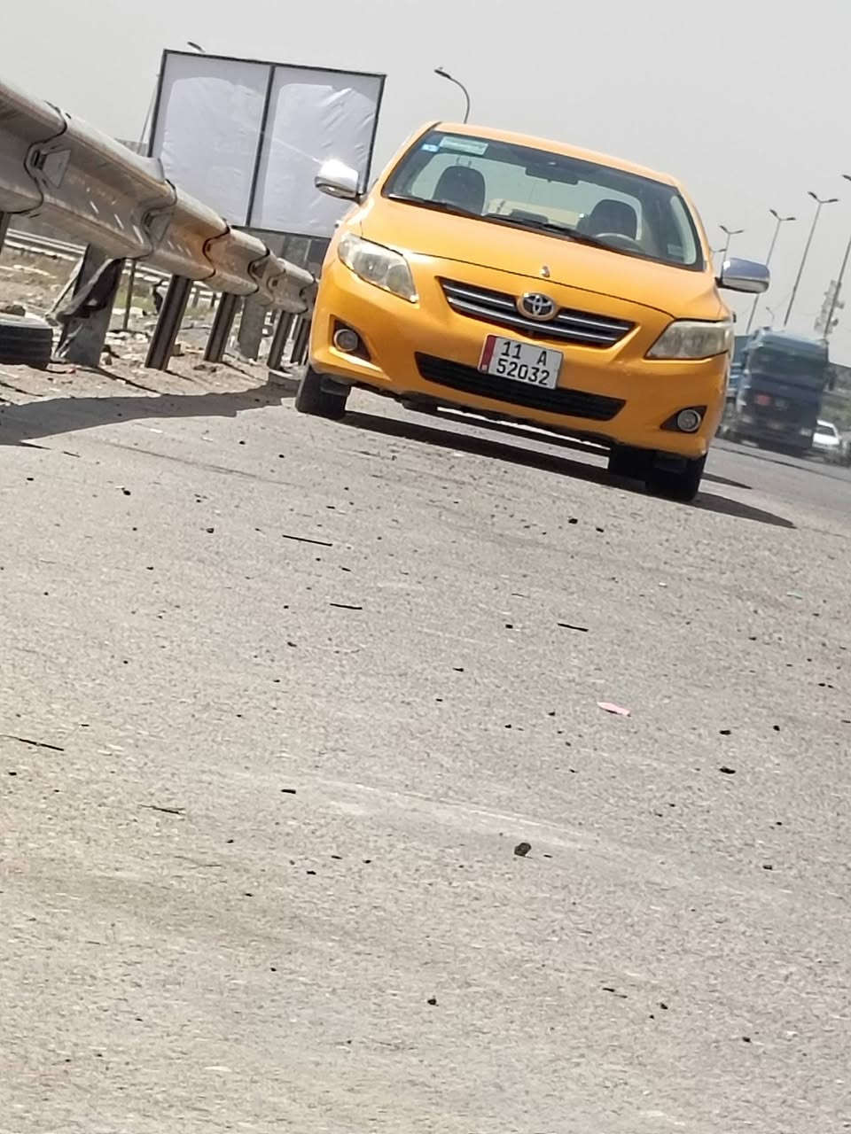 كورلا موديل ٢٠٠٨
سياره وارد خليجي 
سياره رقم بغداد انكليزي بأسمي 
سياره مكفوله بيهه بارد بالباب الخلفي عكس السايق 
مكينه وكير مكفولات مامفتوحات عل وضع الشركه 
سياره مسويلهه ادامه كامله للصدر قبل ١٥ يوم
تخم تيار جديد سياره كبل للشارع 
استفسار
‏‪***********‬‏
