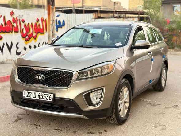 سورنتو 2016 وارد أمريكي حادثها بس بنيد بدون دواخل سياره مكفوله كفالة عامة لا ضربه ولا صبغ ولا شخوط كشنات تدفئه مواصفات نص فول  شاشة كامره خلفيه 4 انضمه قياده كشن كهرباء اشايربالمري ترحيب اشاير بل مري عدسات ضوئية 7راكب مكينه 2400بشرط سياره ماشيه 97 الف جديده بمعنى الكلمة سياره مال بيت أي نقص رقم اربيل تحويل ثانيوم وبسمي سنويه هزه فحص كله جديد 📌عنوان بغداد العبيدي سعر 163 وبيها  مجال بصيط للاستفسار ***********
