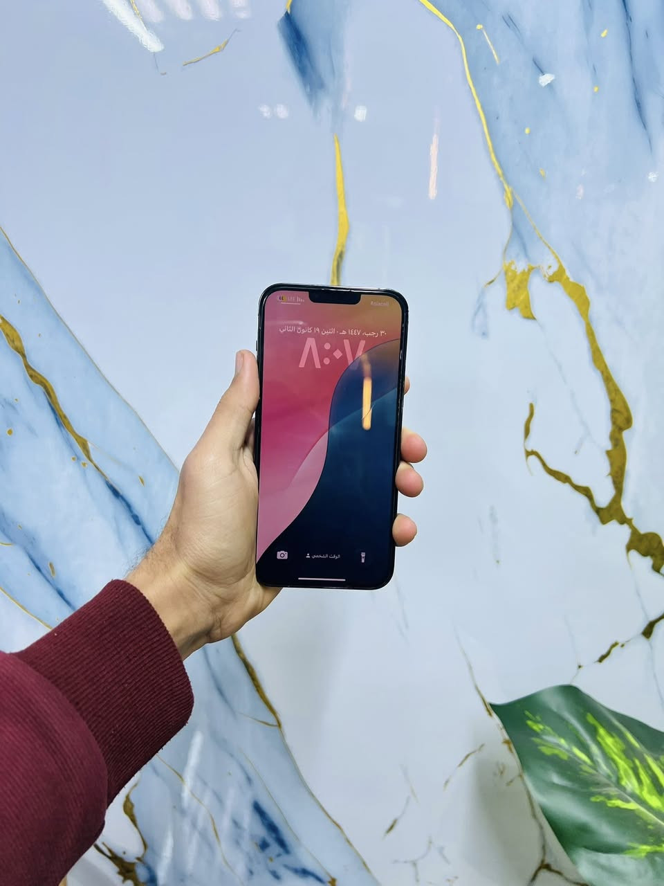 📱 آيفون 13 برو ماكس
🔹 البيع فول
🔹 الجهاز مكفول
🔹 نظيف وما بي أي عيب
🔹 السعر مناسب
التواصل ***********
