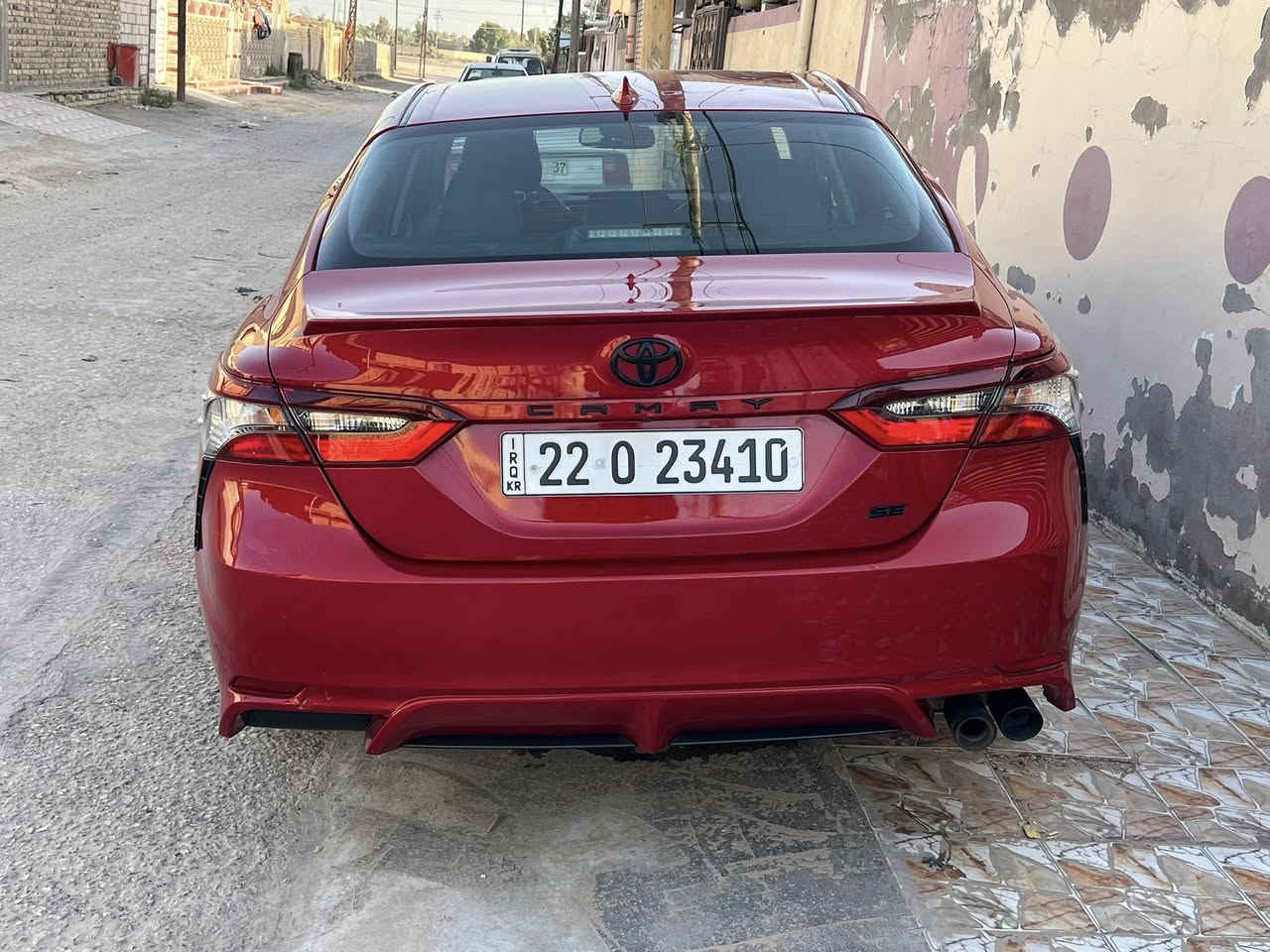 كامري موديل 24 SE
سياره دخول جديد رقم اربيل ترقيم جديد حادثه تبديل بيبان ماشيه 21 مشي امريكا ماماشيه بالعراق السياره جديده بشكل وصور الحادث داخل المنشور 
***********
***********
