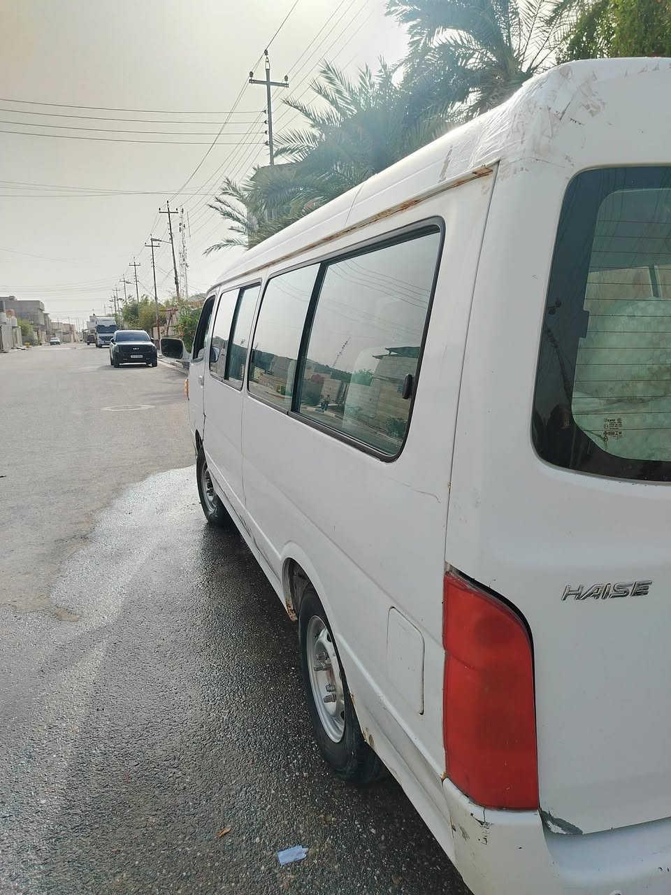 السلام عليكم سياره جنبي ناصي للبيع 14 بيه ضربه بالصفحه الطويله مال العبري سنويه منتهيه السياره حره بأسم ولد من التنومه البصره من الاخير ابيع كوم حديد كلشي عليك سعر 48 وبيه مجال الشراي يتصل واتساب فقط ***********

