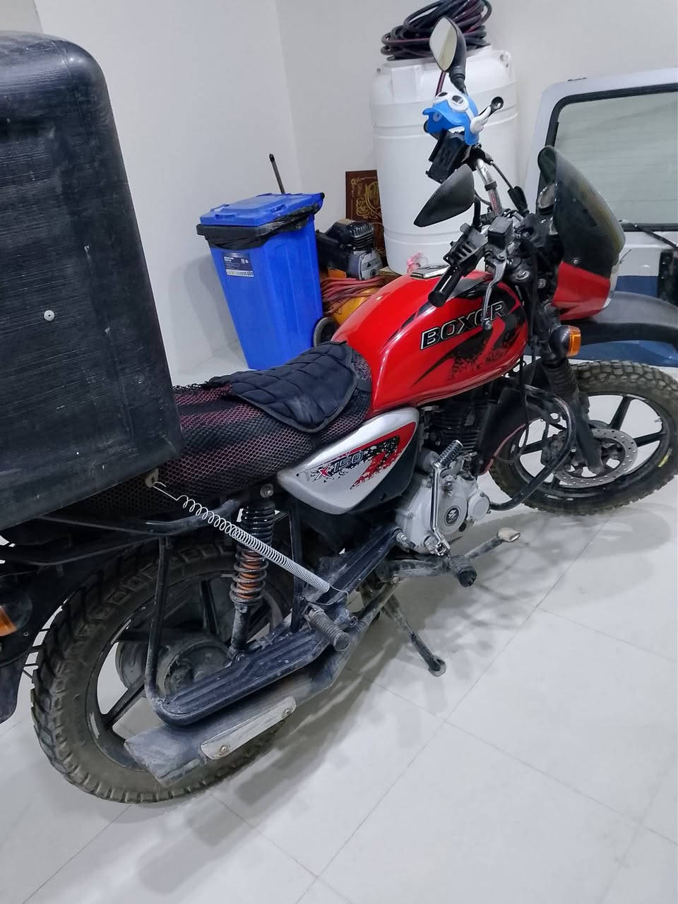 سلام عليكم بوكسر لبيع 2022مرقم بغداد الدراجه بيه بدايت تبخير الدراجه ابد ما مفتوحه سعر 1850مكان مدينه الصدر ***********
