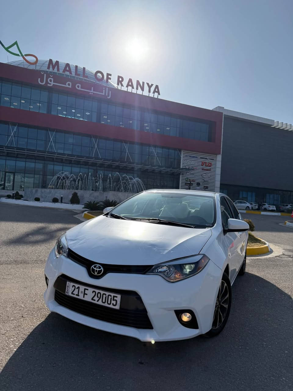 کرۆلا ٢٠١٦ سپی بەفری 
تۆماتیک شاشە زینۆن دژە خلیسک ناو کریمی 
٨٠ هەزار حقیقی رۆیشتوە 
سەنەوی رەقەمی تازەیەب
گیرومەکینە بەشەرت نەکراوەتەوە بێ عەیب 
بۆیاخ / ٣ پارچەی بۆیاخە بەبێ ناو 
سەیارەکە نمونەیە لە جوانی هەموو گیانی بەشەرت 
نرخ/ ١٢٥ 
کۆرەک واتس ئەپ / *********** رانية, السليمانية
