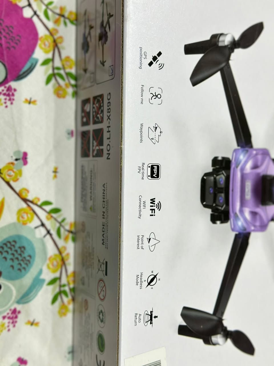 سلام عليكم طائره درون للبيع بيه نت و بيه رجوع ذاتي يعني إذا خلص شحن ترجع مين مراحت بيه GPS مانع اصتدام اريمونت شاشه ايباد تصوير فول فول HD مع حقيبه ترتفع 100متر و تتقدم كيلو كيلوين اليريده يجي ‪0775 105 5544خاص ويدلل سعر بلااااش
