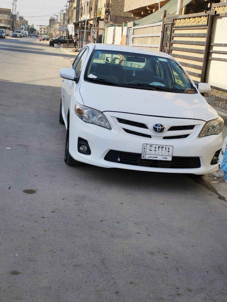 سلام عليكم البيع كورلا موديل 2011 سياره ستخدام شخصي ماشيه 142 رقم بغداد تحويل ثاني يوم وارد امريكي دوسه باب سكن فقط رش بدون اي معجون وبدون دواخل مكان سياره بغداد الغزالية لاستفسار ***********يوجد وتساب
