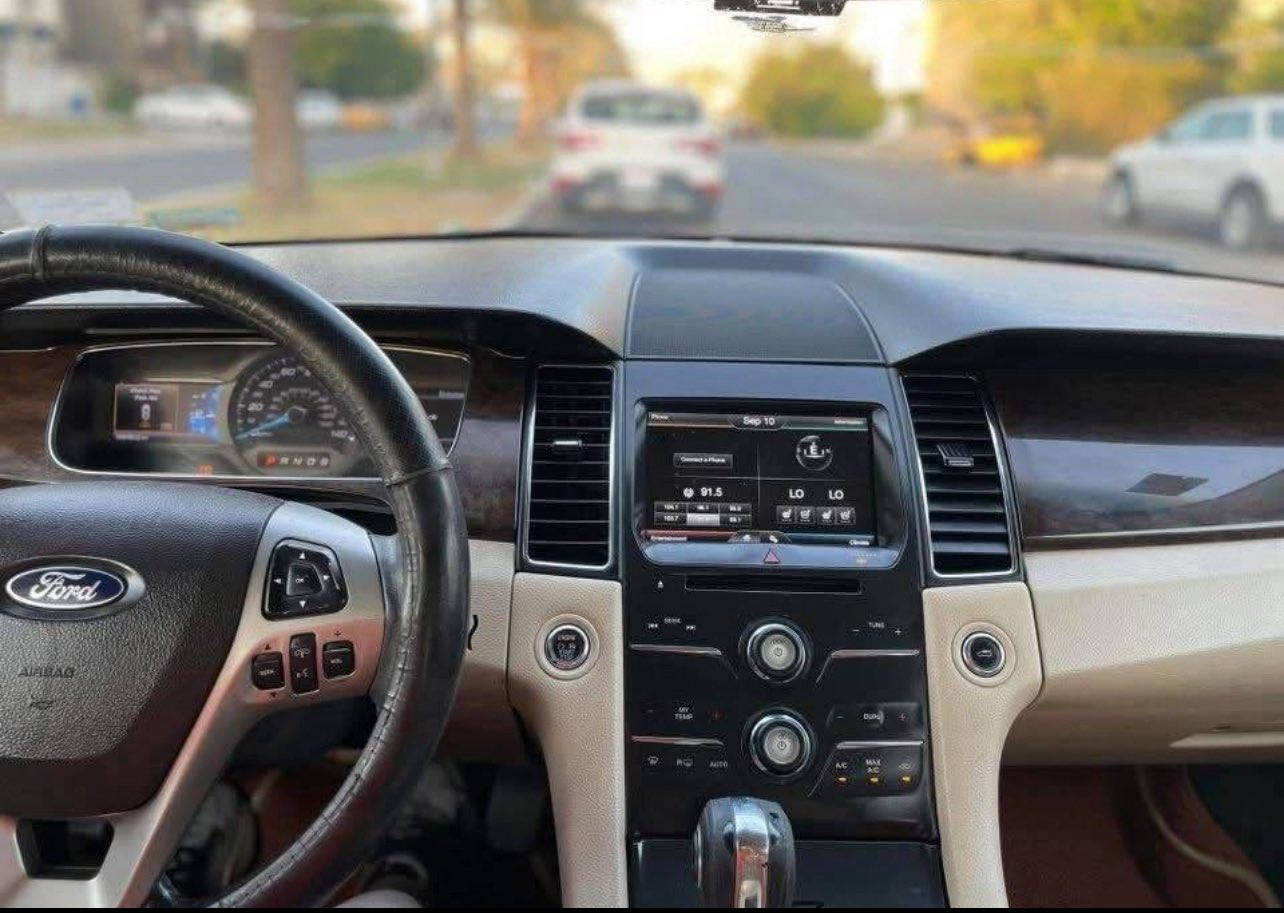 اللهم صلي على محمد وآل محمد
السلام عليكم شباب 
فورد تورس مديل ( 2014 ) 
رقم بغداد بأسمي 
محرك ( 3500 )
حادث بسيط جدا بدون ايرباك صور الحادث والسونار مرفق مع المنشور
*فئة LIMITED*: فئة أعلى مقاعد جلد، نظام صوت متقدم، شاشة لمسية، نظام SYNC.
بصمة الباقي الموصفات الفول عدى الفتحة  طخم اطارات جديدة 
صدر جديد  
مكينة جديدة
سنوية جديدة 
هزة جديدة
بدون أي نقص جاهزة 
السعر 120 وبيها مجال 

***********
