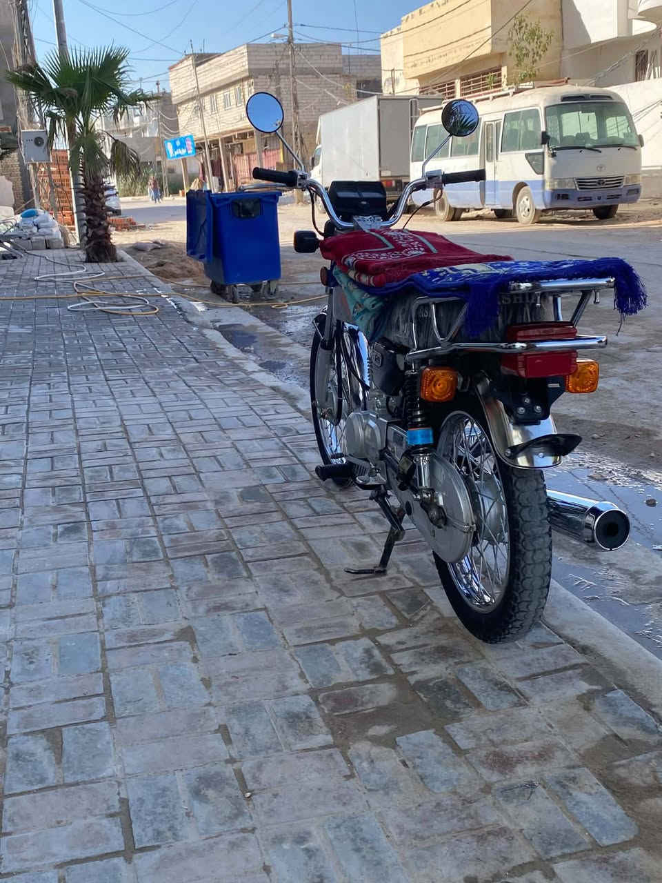 🏍️ للبيع دراجة نارية
- ارشه
- موديل 2025.
- أوراق سكنر
- محرك ، مكفول وما مفتوح.
- الدراجة نظيفة جداً.
- جميع الكهربائيات شغالة وبحالة ممتازة.
📍 الموقع: كربلاء – طوريج الهنديه 
-السعر خاص.


**إذا كنت صاحب هذا الإعلان وتريد حذفه لأي سبب، رجاءا أرسل رسالة إلى الدعم الفني**