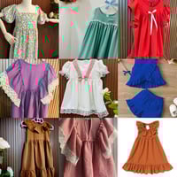 شلعة تراكات • فساتين أطفال • مقاسات متنوعة