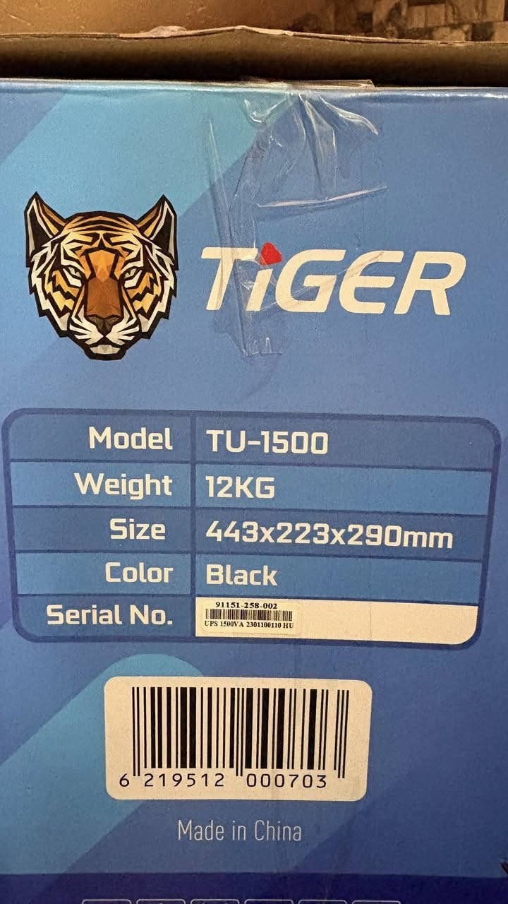 UPS 1500 للبيع
بطاريات قابله للشحن عدد ٤ مع شاحنه كل شحنه تدوم ٦-٥ ساعات متواصله الups جديد ماصارلي هواي من مشتري وما مشتغل عليه شي ابد غير مره او مرتين شتغل

السعر ٧٥ وبس مجال

مكاني بابل الحله 

رقم ***********
