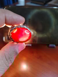 عقيق يماني • ياقوتي • قياس ٢٤-٢٥