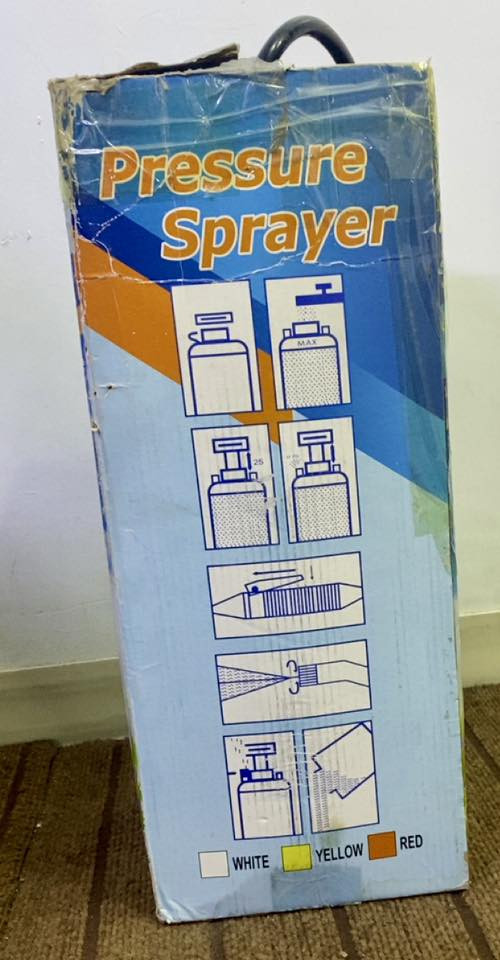 مرشه يدويه تشتغل بالضغط 
٥لتر 
تستخدم بغسل السيارات ورش المبيدات 
جديده بس باكيتها تعبان بسبب النقل 
السعر عالخاص 
يوجد توصيل داخل بسمايه فقط


**إذا كنت صاحب هذا الإعلان وتريد حذفه لأي سبب، رجاءا أرسل رسالة إلى الدعم الفني**