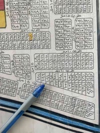 قطعه ارض طابو ملك صرف  منطقة الحرس  المساحه 94 متر  واجه ٤متر  بضهر شا...