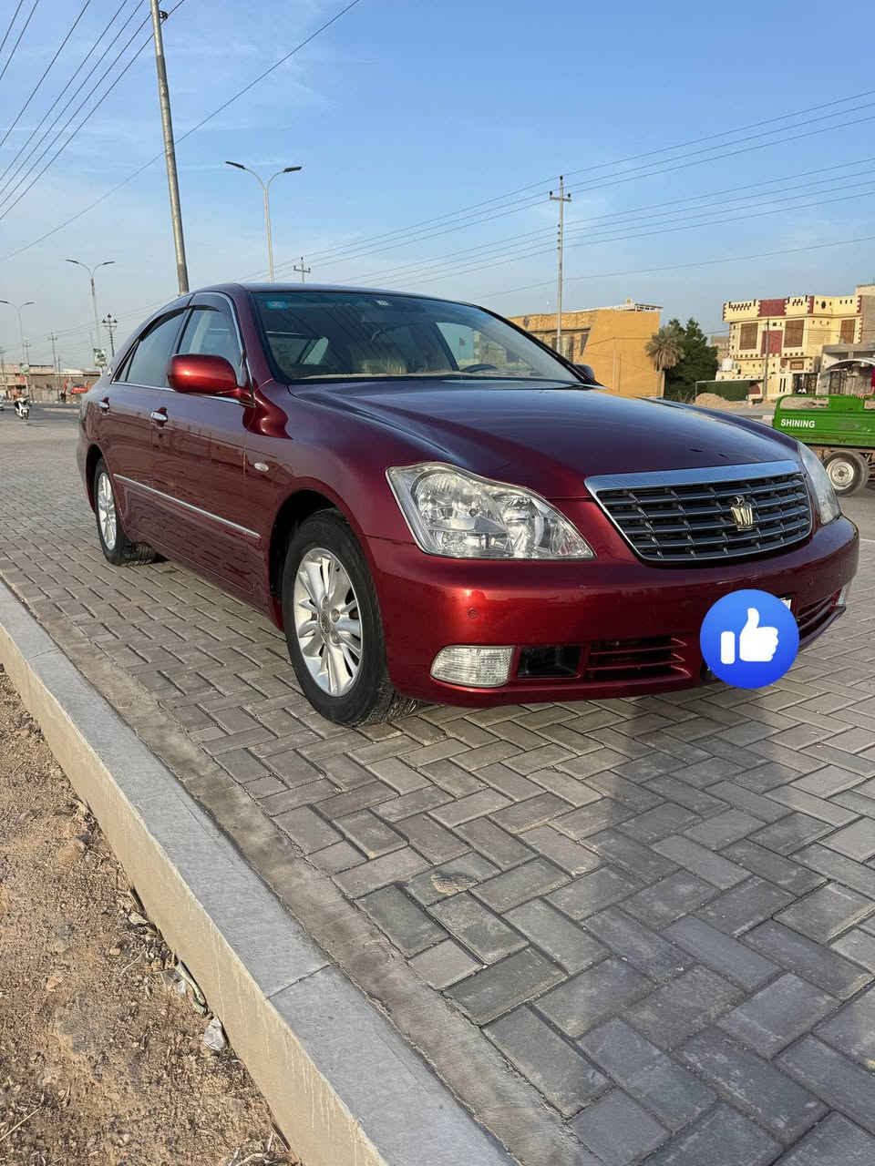 السلام عليكم شاهينه للبيع
سياره دخول جديد كفاله 

موديل 2005

سياره بيها رادار ابلادي 

بصمه رصاصي كرستال 

فول بطن 

سياره فول مواصافات ماعده الفتحه 

تبريد امامي وخلفي +ثلاجه +برده خلفيه 

لون كرزي 
بيها مواصفات خير من الله 

رقم بصره وجهازه من كلشي 

العنوان بصره ابي الخصيب 

السعر 165 وبيها مجال 

رقم الهاتف ***********
