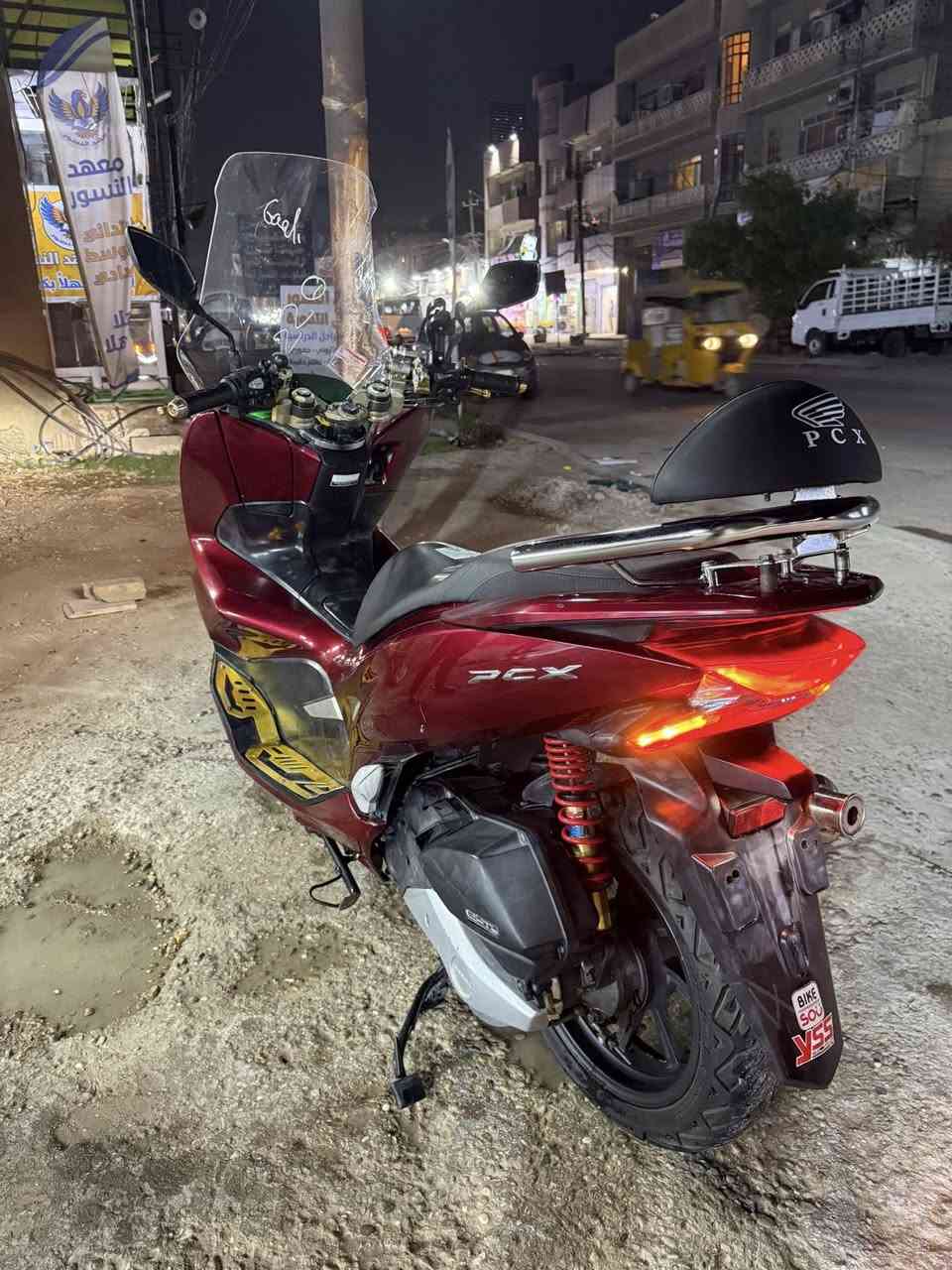 سلام عليكم دراجه BCXللبيع كوري رمبه عليها صلنصه رياضي وجامه طويله وستيرن رياضي دراجه اقل شهر من نازله من معرض برغي مامفتوح بيه سعر 14ونص$ وبيه مجال هذا رقمي ***********
