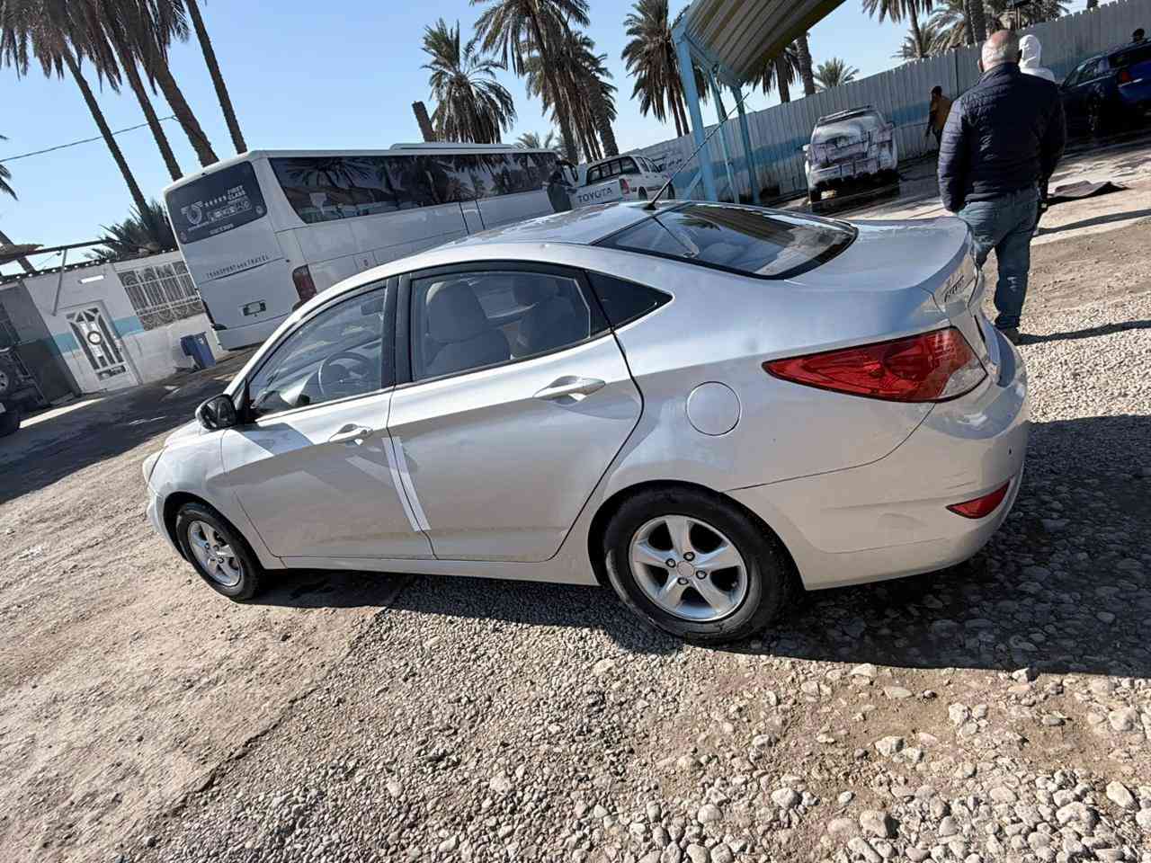 من رخصت الادمن. مكلف بنشر فقط اكسنت موديل ٢٠١٤ اللون رصاصي مصبوغه حزام الجميله أثر شخوط  بدون ظربه طخات خفيفه رقم بغداد تحويل مباشر السعر ٧٥ قابل للتفاوض رقم صاحب العجله *********** ابو محمد
