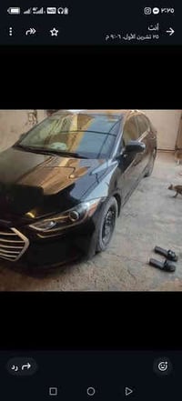 سيارة الالنتره مديل 2018 سياره حادثه قبق جنطه مبدل هناك باقي كير مكينه...