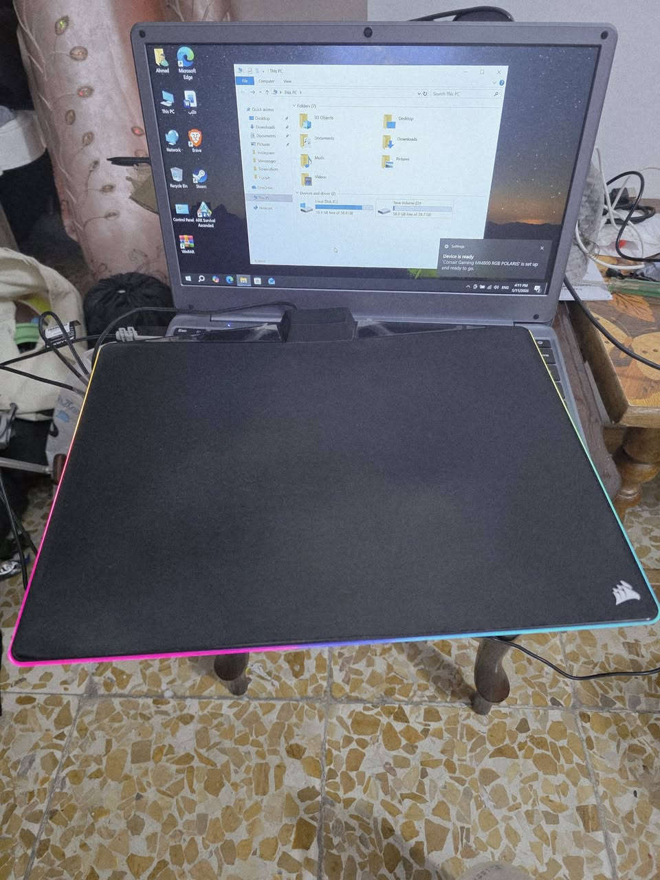 ماوس باد rgb من كورسير مستخدم سعره ٣٠ الف قفل


**إذا كنت صاحب هذا الإعلان وتريد حذفه لأي سبب، رجاءا أرسل رسالة إلى الدعم الفني**