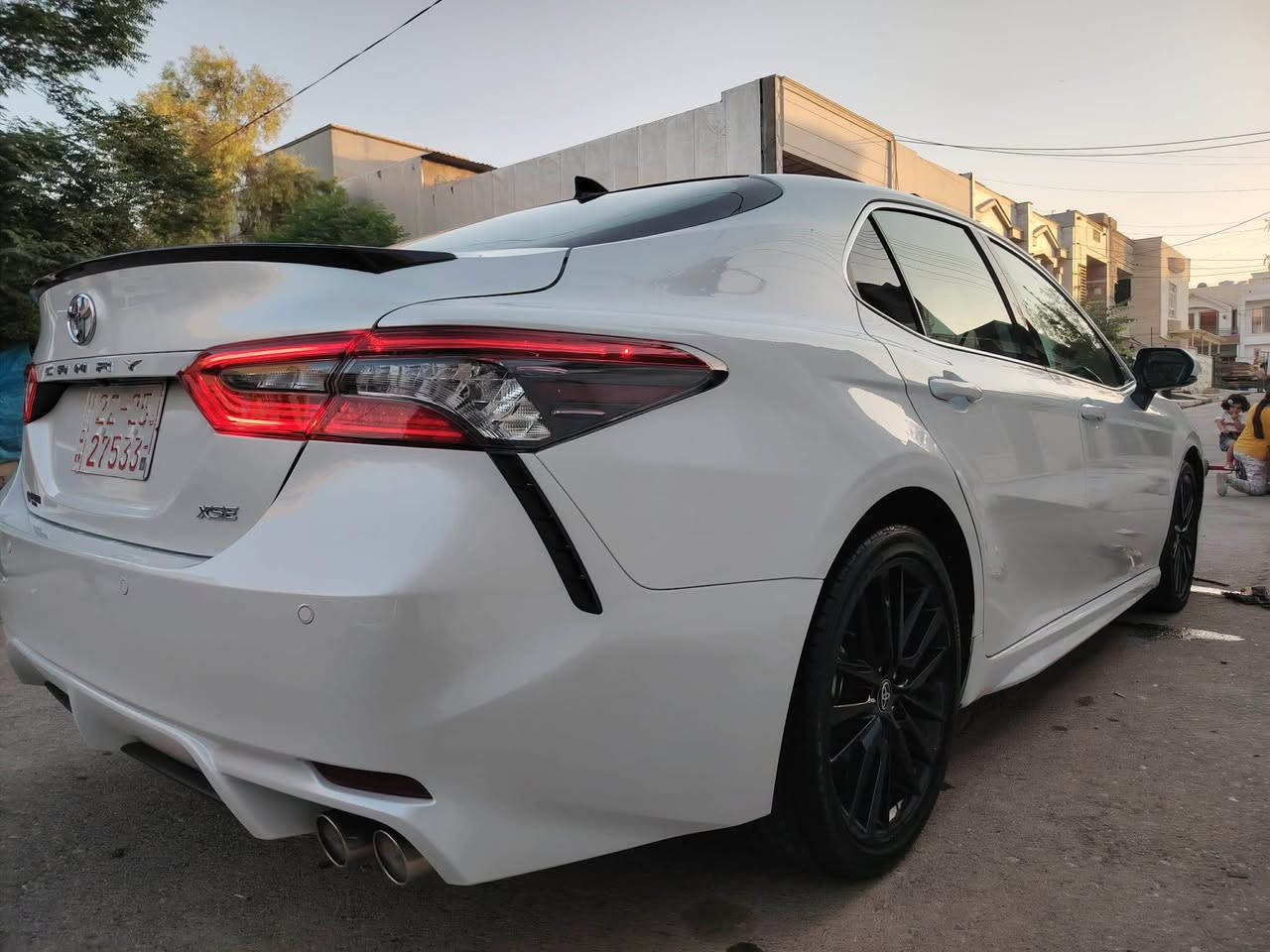 Toyota Camry 2024 xse
V6فول مواصفات 
بي سبوغ بي تةعديل بي ئيرباگ 
ماوةي رويشتن ١٤هةزار رةقةم أربيل  
بةناوي خومة هةمووشتيكي تازةية لوك 
ژمارةي 📲 *********** 
*********** أربيل, العراق
