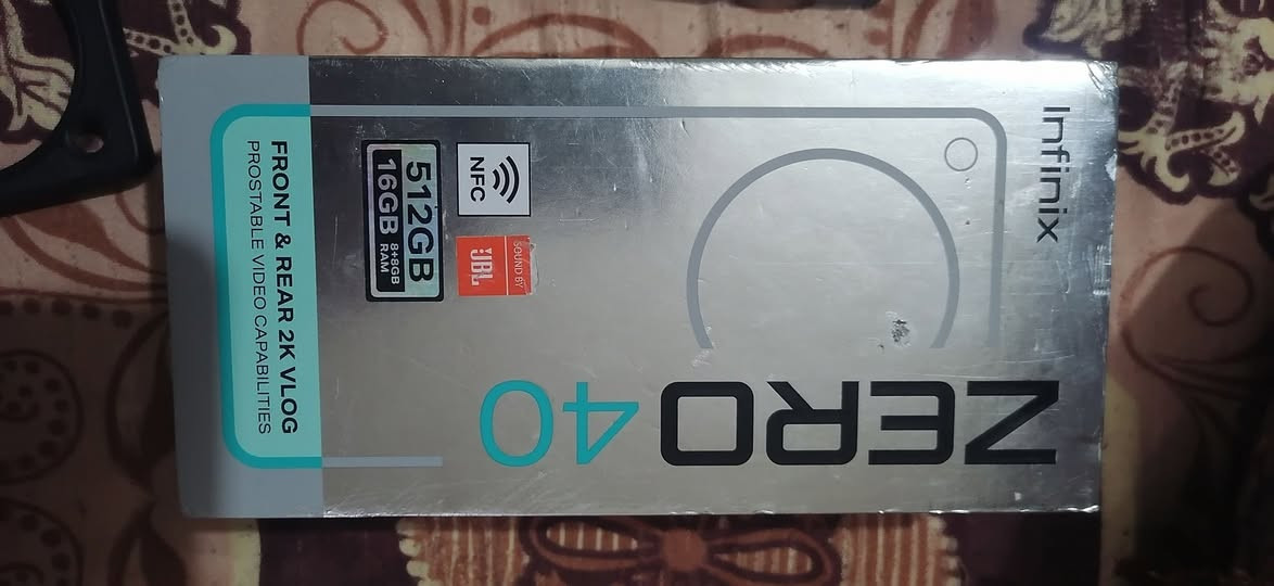 سلام عليكم
للبيع انفنكس زيرو 40
ذاكره 512رام16 بل شرط 
السعر 270بي مجال 
***********
