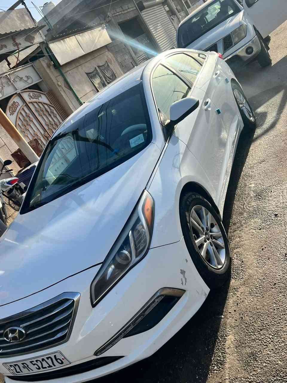 أسلام عليكم سوناتا للبيع
سوناتا للبيع وارد امريكي ضربتها بنيد وراجع نفسه 
تبديل فقط باب خلف السايق 
مديل 2015
رقمها ذي قار
العنوان بصره_ام قصر
بيها رصعات قليله ومكانات طايح الصبغ مثل ماموضح بصور
سعرها 118 بيها مجال قليل كلش
هـ***********
