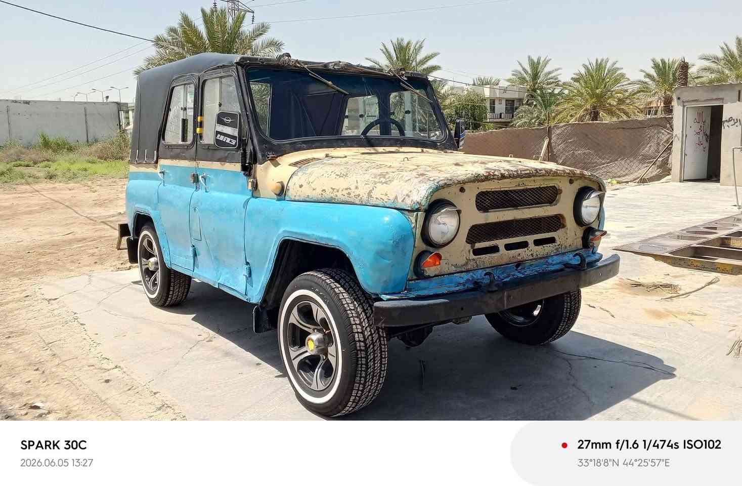 السلام عليكم لبيع واز موديل 88  بلاديه داخل وخارج كفاله من كلشي مكينه كير شرط جديد دسكات اكسل فاره تاير باتري كهربايات كله جديد السعر5800 بيهه مجال بصيط مكان صويره  اتصال ***********
