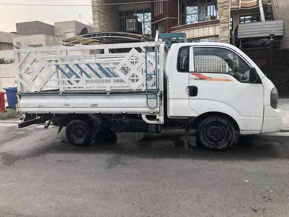 سلام عليكم كيا حمل للبيع موديل ٢٠١٥ رقم بغداد بسمي سيارة جاهزة للعمل تبريد شغال تخم تاير سعر ١٠٥ بغداد حي الخظراء ***********
