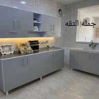 كاونتر مطبخ • سنك مرمر • ٣ قطع أرضي
