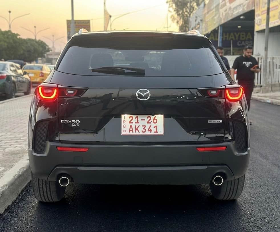 مازدا CX_50 Gs_L 
موديل : 2025
العداد : 12 كيلومتر
السعر : 204  بدون رقم بي مجال
ضررها : باب مبدل بلادي نفس لون هلال جاملغ صبغ ايرباك تكمه راجع بلادي وسستم بلادي شرط الفحص والترقيم
مواصفات :
_محرك 25 تنفس طبيعي
_ بصمة
_هاند بريك بصمة
_ بانوراما
_ مقاعد كهربائية 
_ صندوق كهربائي 
_ هاند بريك بصمه
_ اوتو هولد
‏_AWD
_ رادار امامي وجانبي
_ تحديد مسار
_ نقطة عمياء
_لايت ليد زينون
_ بك لايت ليد
_ ويل كروم
_مقاعد جلد
_ مقاعد هيتر
_ تبريد قطعتين
رقم كاتي : تترقم اربيل أو سليمانية كلفة رقم ١٥ ورقة بسم المشتري
العنوان : كركوك شارع المعارض 
للاستفسار : *********** كركوك, العراق
