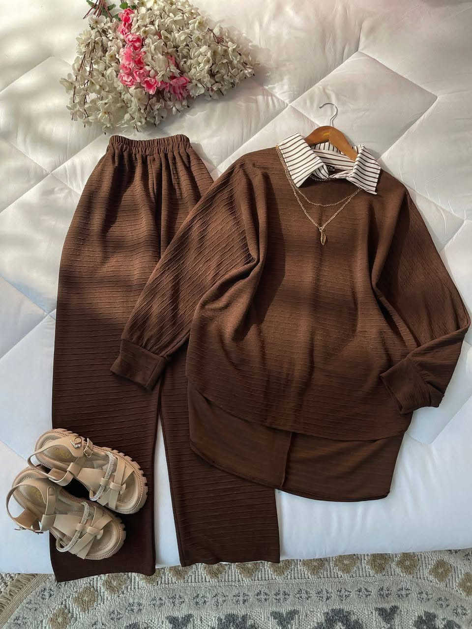 🧿﷽ وعلى الله توكلنا 🧿
سوت قطعتين
#السعر_15الف_15الف 
#السعر_15الف_15الف 
راهي  مريح بل لبس 😉
نوع الخامه بروجك صيفي🎀
القياسات يلبس 👇 
 38 40 42 44 46 48 
توصيل الف دينار دخل المسيب


**إذا كنت صاحب هذا الإعلان وتريد حذفه لأي سبب، رجاءا أرسل رسالة إلى الدعم الفني**