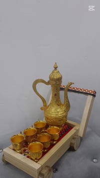 عربانة رمضانية • خشب قوي • شكل ثاني