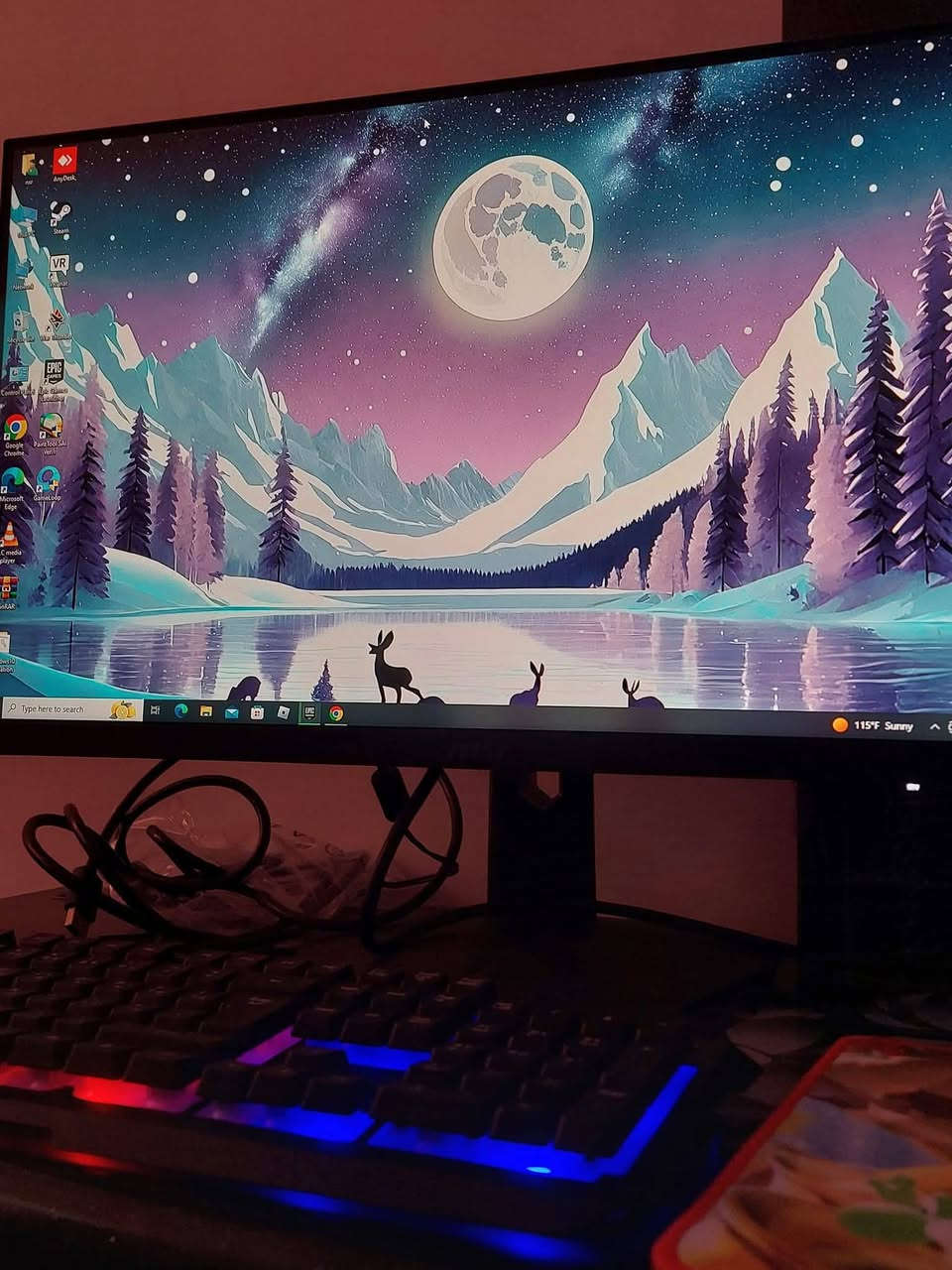 سلام عليكم pc كامل للبيع
Pc  نضافته كلش حلوه واستخدامه كلش قليل 
بحدود الشهرين استعمال فقط
مواصفات
Cpu:Intel i5 12400F Tray
Fan cpu deepcool Ag400
M.b :B760
Ram:DDr4 16Gb 3600Hz Rgb
Gbu: Rtx 4060 zotax
M.2 1T
Power supply 600w
شاشهMonitor msi G244F(23.8")
Ups Maxima 2000
وياه ماوس وكيبورد وسماعه زينات
الكراتين مال قطع كله متوفره 
سعره 1300 وبيه مجال
*********** للتواصل
مكاني ناصريه
