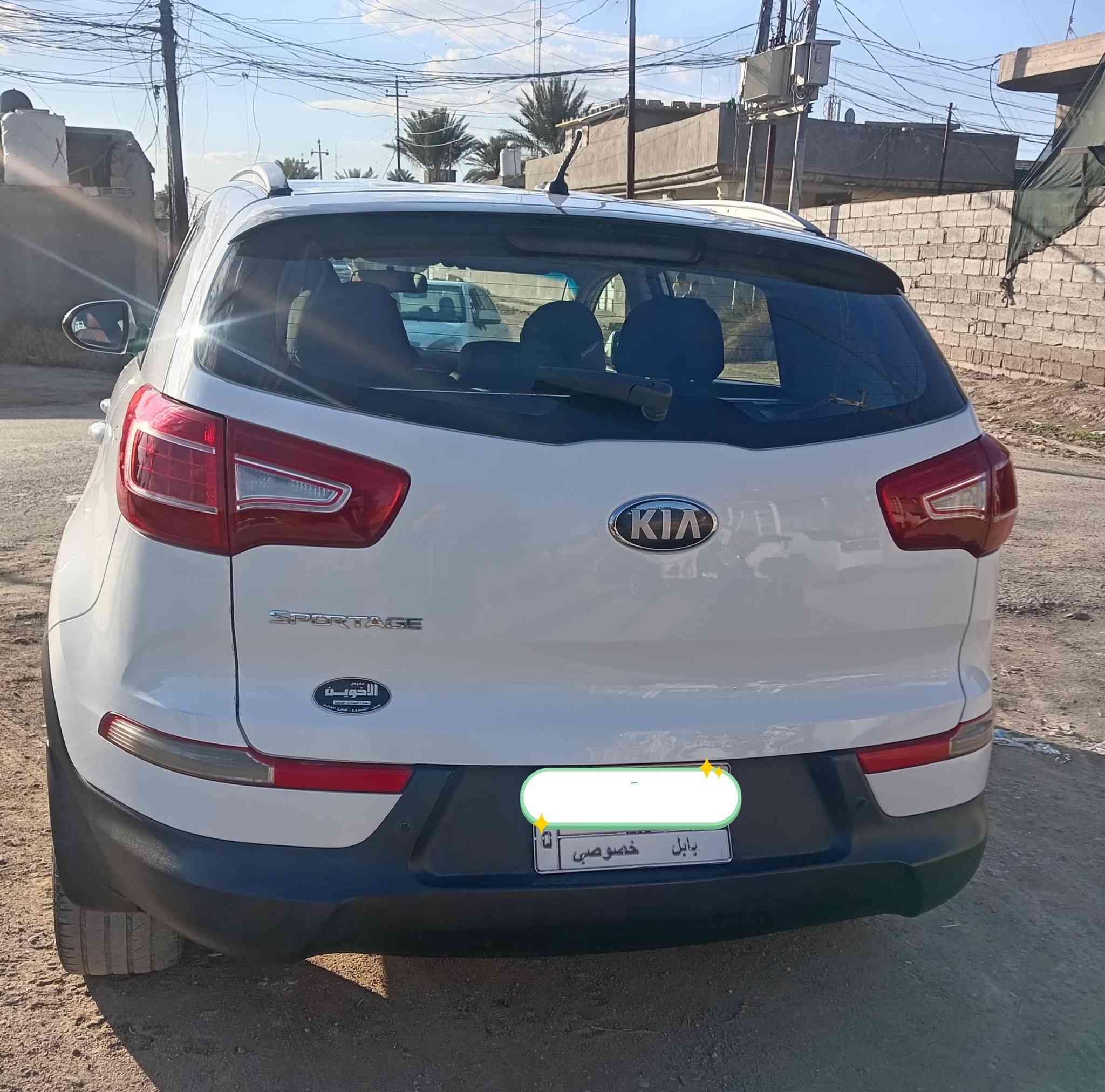 للبيع سبورتج 2014 خليجي رقم بابل السيارة جديدة بمعنه الكلمة كير وحدادية ومحرك
 خير من الله محرك ٢٠٠٠ دوش مكان السيارة 
بابل جبله  السعر ١٥٥ وبيهة مجال السيارة 
كفاله من الصبق والتبديل شرط السونار الاتصال 
***********

