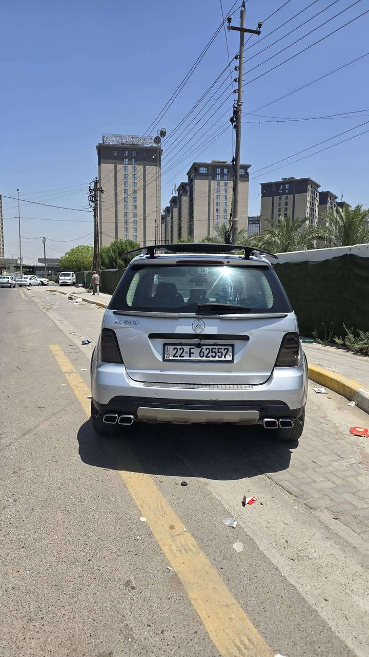 سلام عليكم
مرسيدس ml 500 

للبيع محرك ٨

 بيه منضومه غاز

سياره جاهزه بي نواقص بصيطه مشط بي نضوح

سلايت يشكل دوشمه مبدل كشنات

سياره بسمي أربيل
سعر ١٢٠ بيه مجال 

بغداد حي الجهاد ***********
