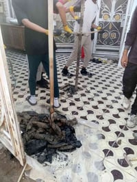 ابو سجاد لحفر البراين للمخازن لتصريف مياه منها ضمان متسحب مخزن ٥سنوات ...