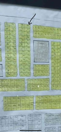 ارض 250م • مقاطعه 13 ابو حجر غماس • شارع 40م