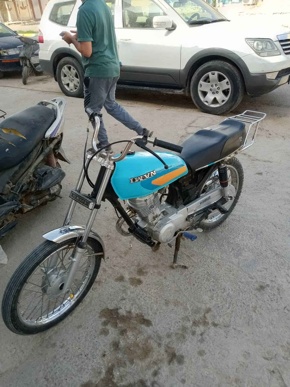 سلام عليكم نامه للبيع مديل 24 دراجه خير من الله جديده مفتوحه ولفات فقط سعر 475 وبيه مجال دراجه كلك كلك مكاني ناصريه مركز *********** خاص مفتوح
