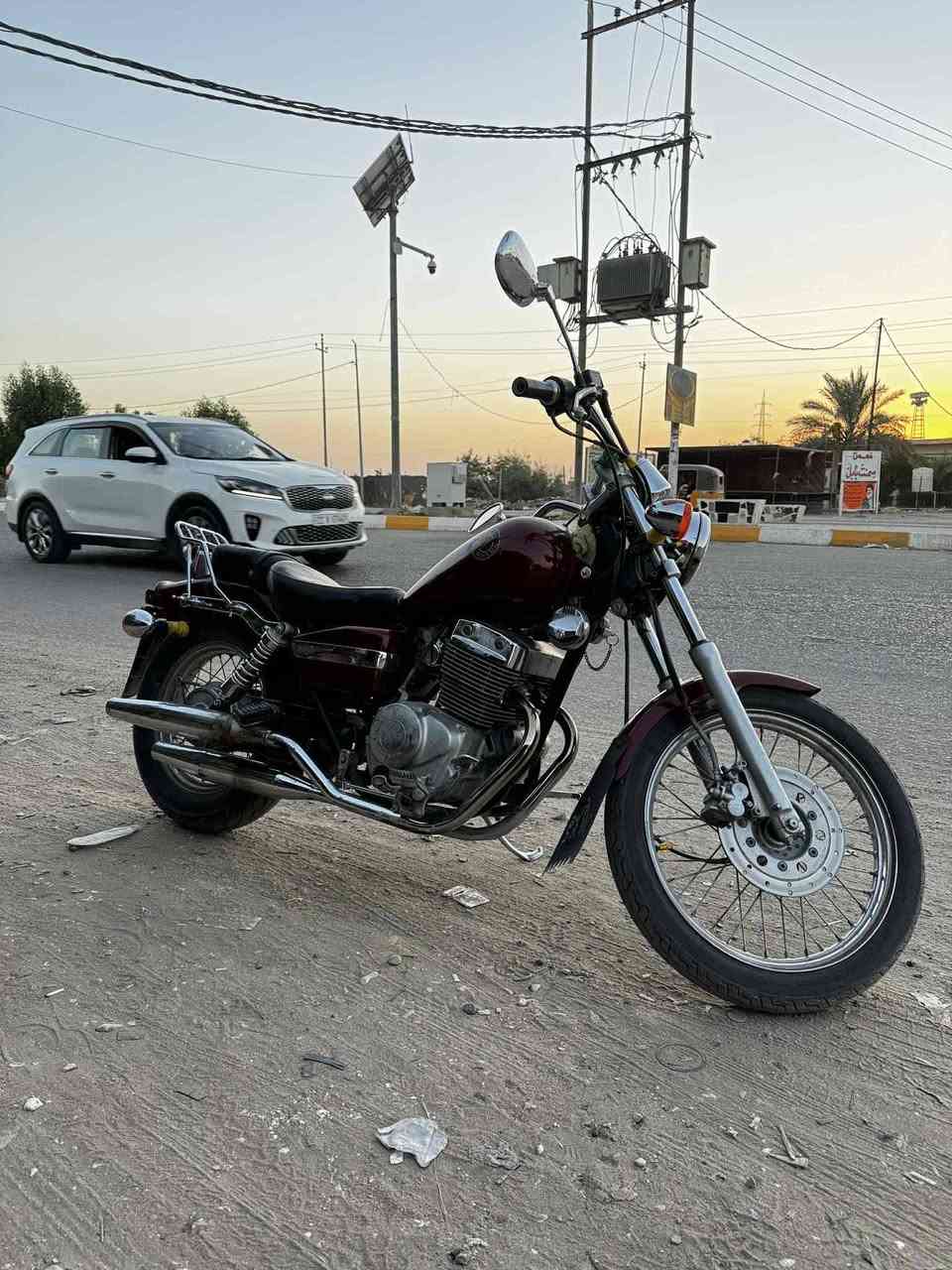 دراجه هوندا هارلي للبيع أوراق مفقوده المكان المسيب ***********
