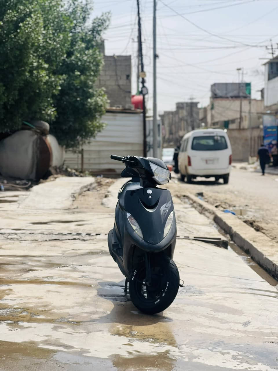 السلام عليكم للبيع دراجه ماكس عدله النضافه 95 بل ميه الدراجه كلها بلاديه وشرط الفحص جيب أقوى فيتر بل عراق وتعال السعر 750 وبيها مجال  بسيط جداا جداا جداا مال بيعه والله العضيم الدراجه تسوه اكثر لل ستفسار *********** العنوان بغداد العبيدي  ‬
