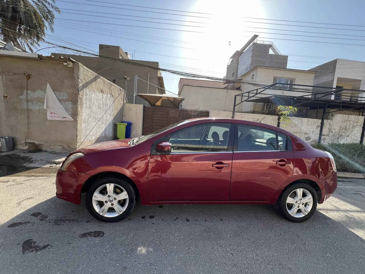 نيسان سنترا 2007 للبيع 
 كير ومحرك مبدلات جديد  حداديه صدر نظيف التبريد غير شغال السياره مصبوغه عام رقمها  بغداد والسياره باسمي تحويل ثاني يوم   
السعر 69$ وبيها مجال بسيط
للاتصال ***********
