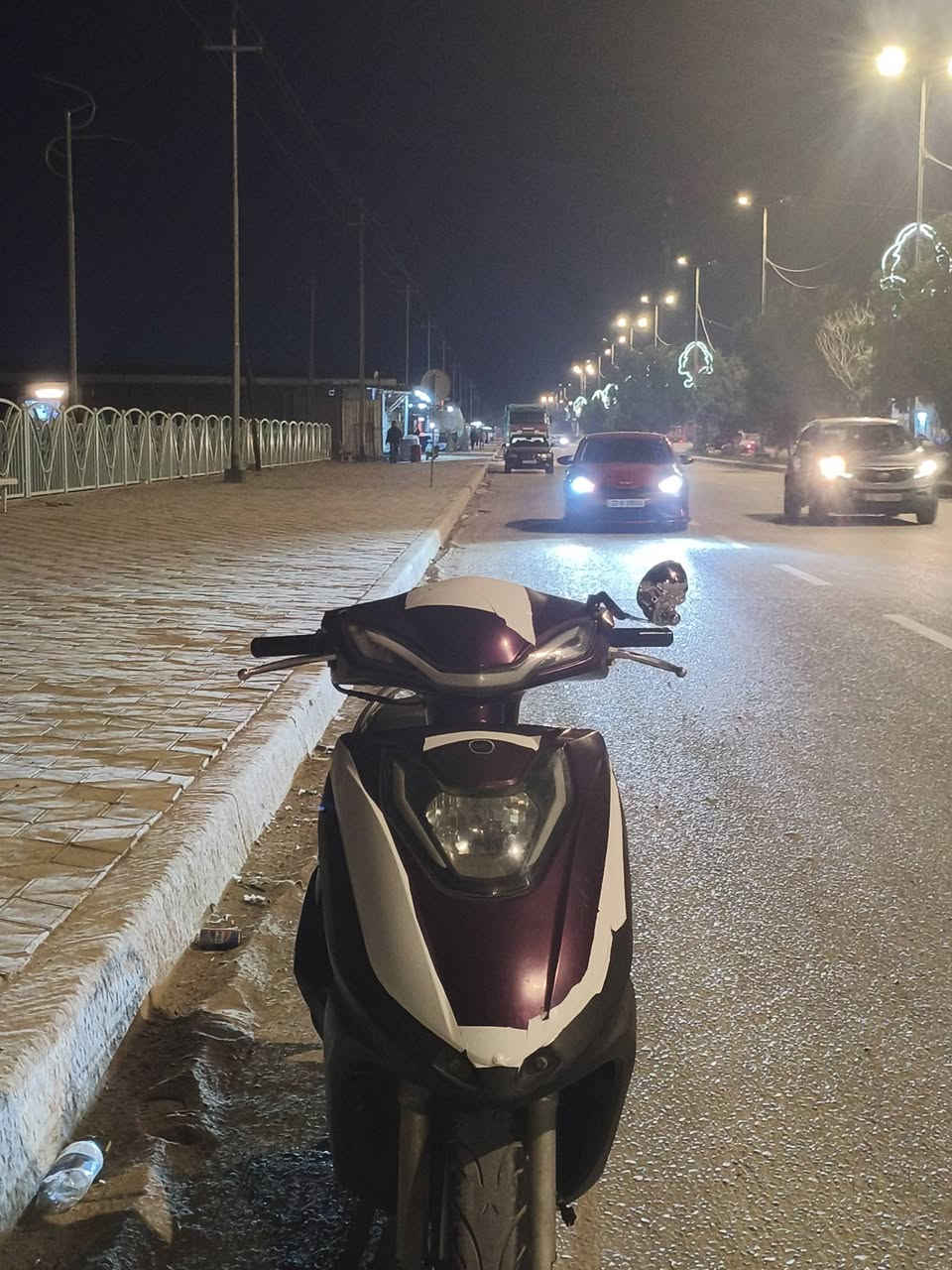 السلام عليكم دراجه للبيع حي النظيف متوازي على بيعتها مكاني الرقم الاستفسار السعر ب400 وبيها مجال الاستفسار على الرقم متواجد على الفيس ***********
