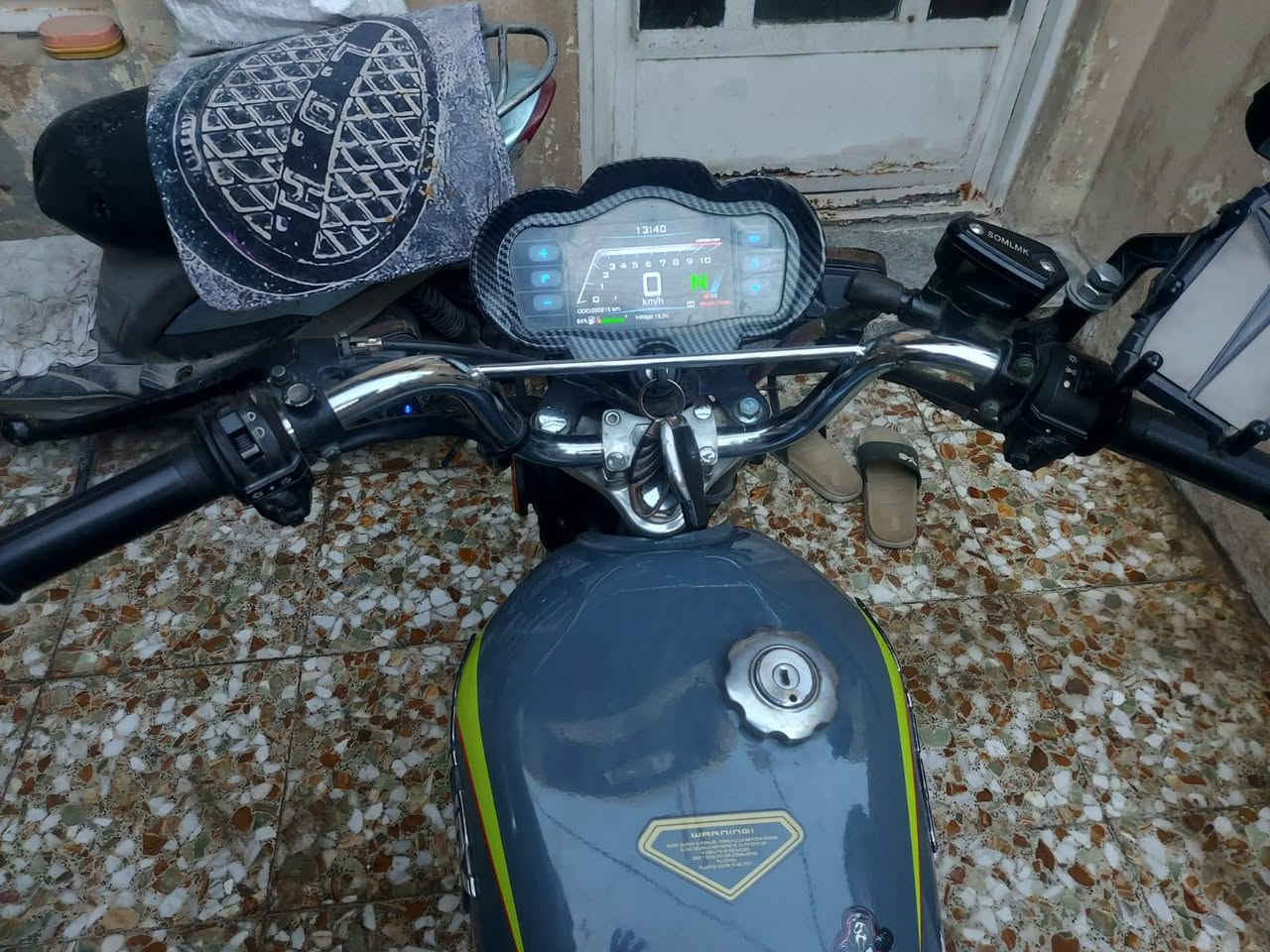 للبيع الدراجة 2025 رقم الشاصي نفسة الي بالوصل دراجة نگرة سلف حتى لو الفجر وشغالة هندر هم السعر 730 للتواصل ***********
