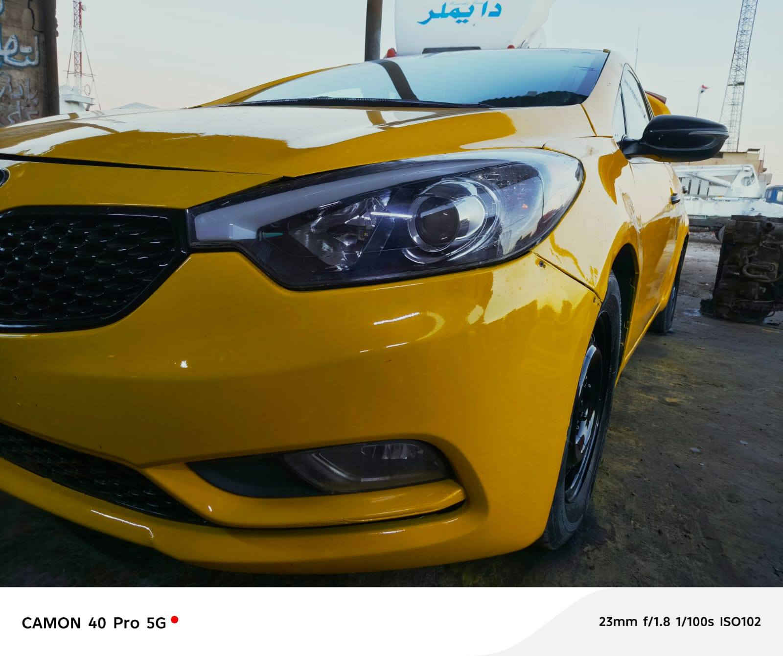 السلام عليكم
سياره كيا فورتي موديل ٢٠١٤ رقم أحمر سنويه عظم عاج معمره السياره اثر تلحيضات وصبغ جديد 
السياره رقم أحمر مثل ما ذكرتلكم
 ضبارتها ضايعه بالمرور كير ومكينه بشرط صدر جديد تخم تاير دواخل جديده سياره نضيفه كلش السعر خاص بيع أو مراوس 
***********
