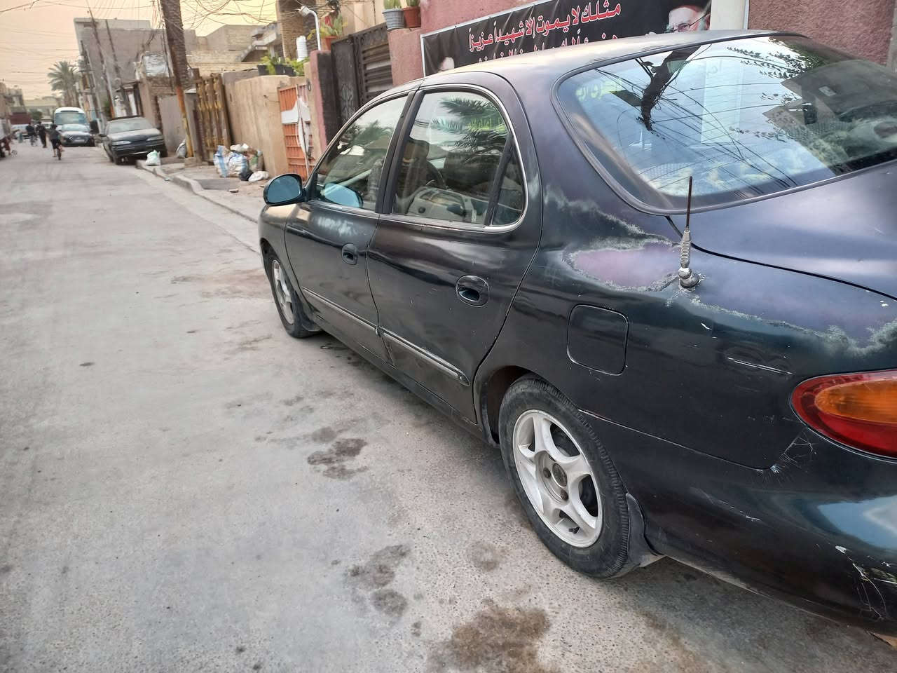السلام عليكم سياره للبيع النترا موديل 2000 رقم السيارة بغداد خصوصي تحويل ثاني يوم (الاستفسار الاتصال على هاذه الرقم *********** )
