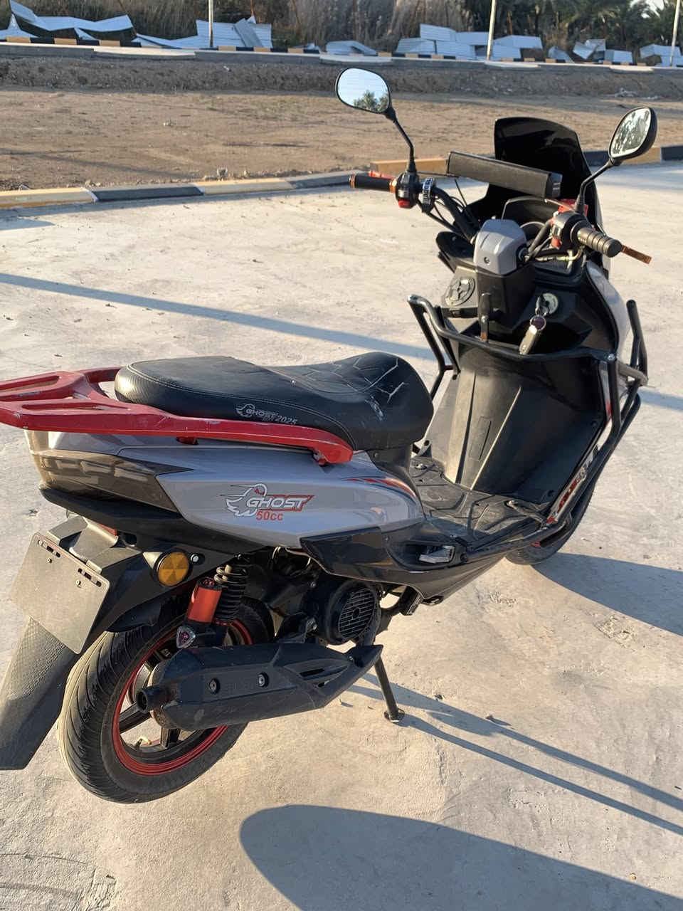 دراجة Ghost 25 للبيع
نضافة 90% مصارلها هواي من نازلة نكرة سلف
ميحتاجلها شيء شغل وتطلع ترتيبات بسيطة 
سعرها 650 الف ومجال بسيط حك الجية 
مكاني ديالى بعقوبة
*********** واتس اب
