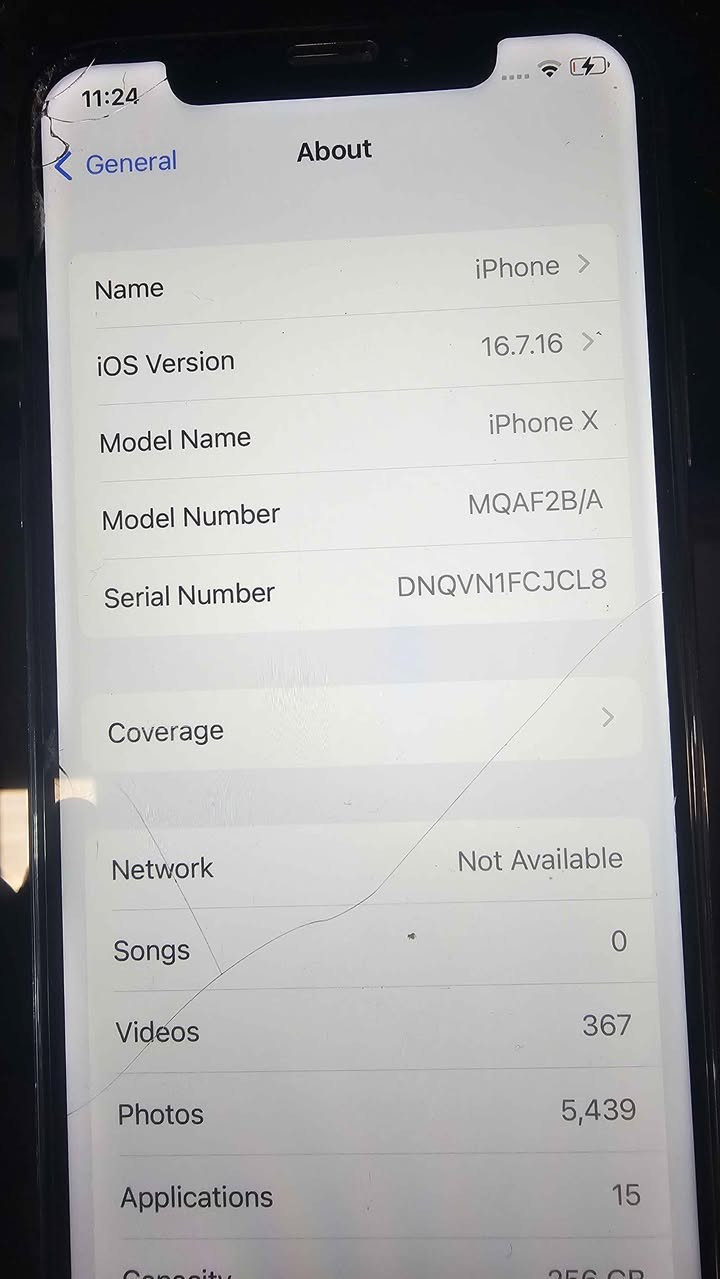 موبايل ايفون X
ميموري 256gb
باتري 98%
باتري و شاشة اصلي تبديل
مراوس او بيع حسب القناعة

لا يوجد توصيل 
مكان دهوك دهوك, العراق


**إذا كنت صاحب هذا الإعلان وتريد حذفه لأي سبب، رجاءا أرسل رسالة إلى الدعم الفني**